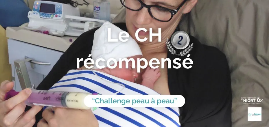 La néonatalogie récompensée au "Challenge peau à peau"